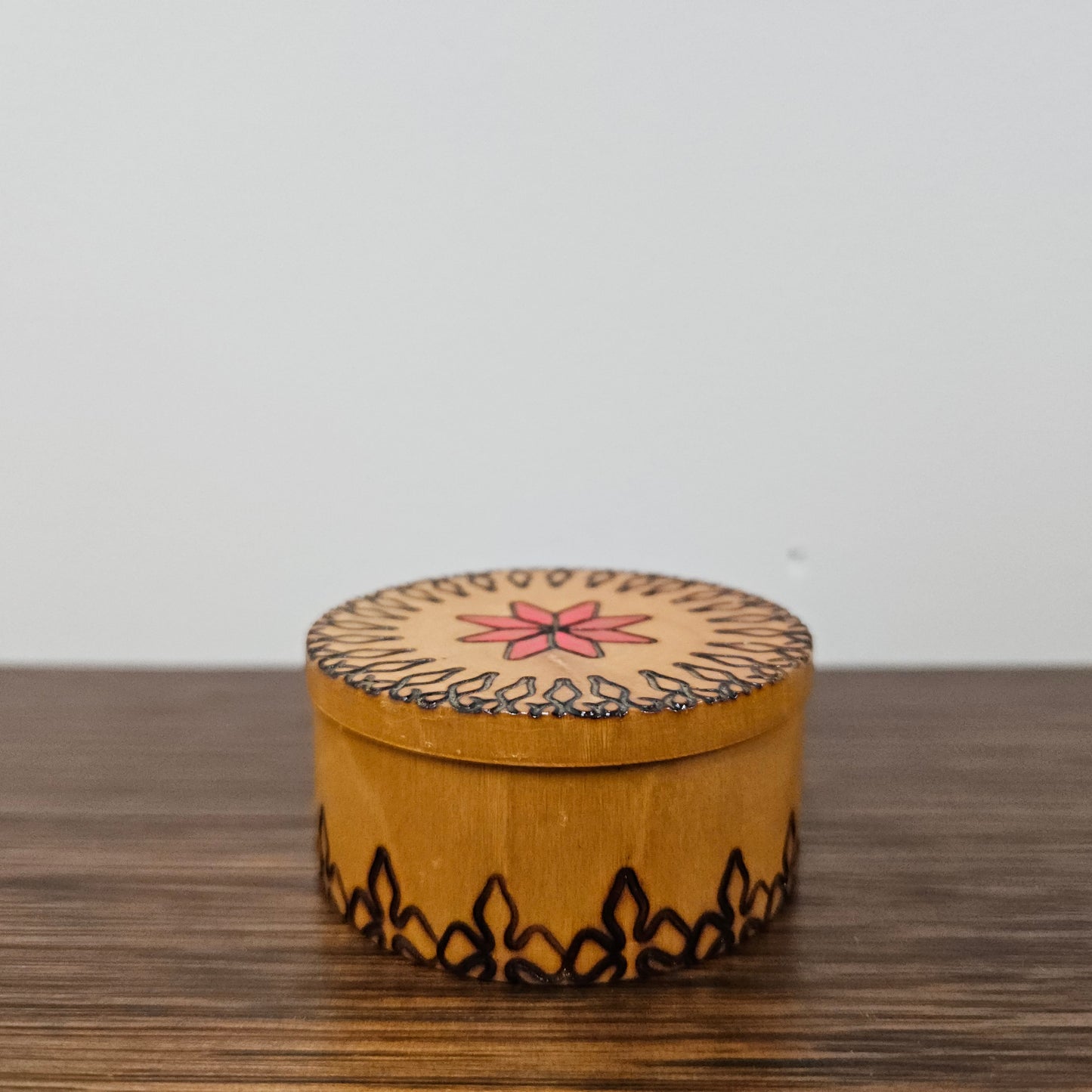 Poker Worked Trinket Box