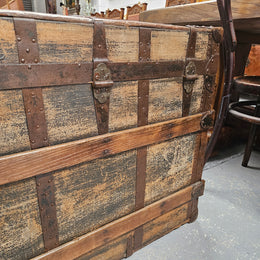 Impressive Antique Saratoga Trunk