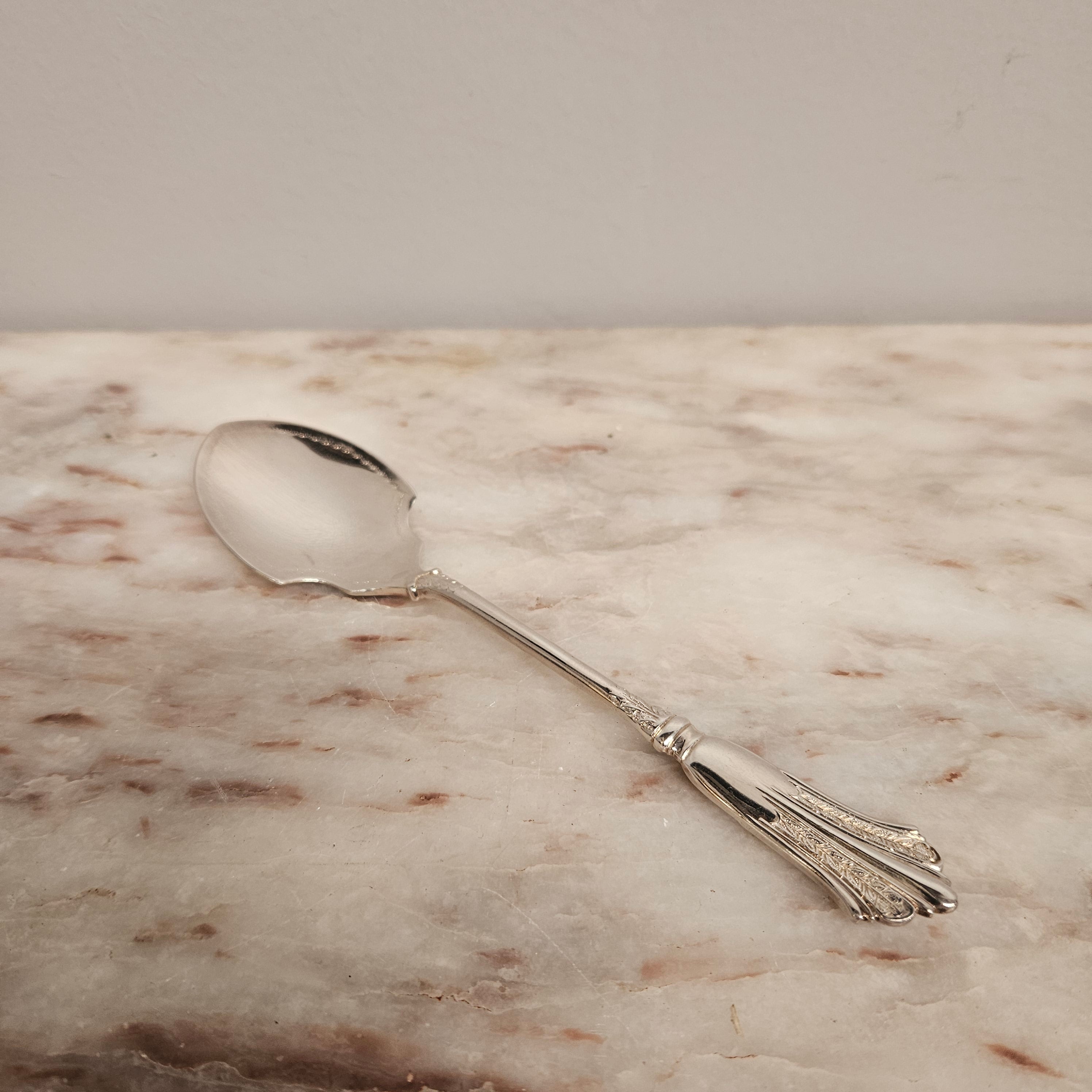 Vintage Silver Plate Jam Spoon