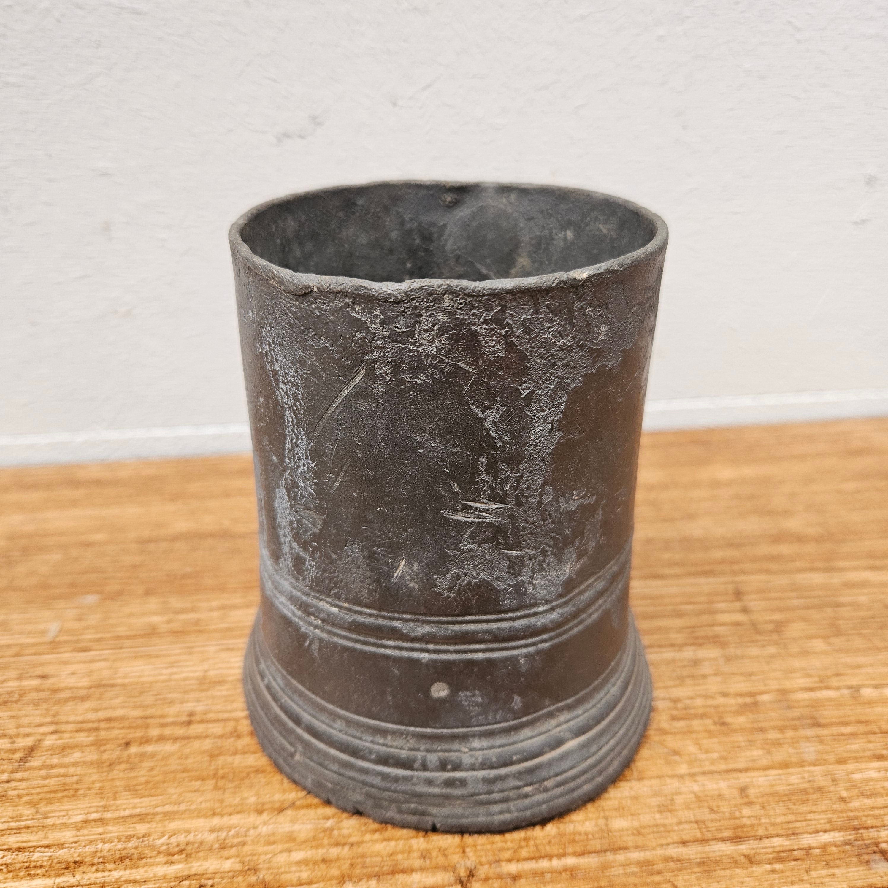 Antique Georgian Pewter Tankard | Antique & Vintage | Moonee Ponds Antiques | Australia Wide Delivery