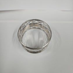 Pair Antique Sterling Silver Pierced Serviette Rings | Antique & Vintage | Moonee Ponds Antiques | Australia Wide Delivery