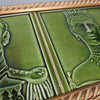 Pair Rare Edwardian Framed Tiles King Georg V & Queen Mary | Antique & Vintage | Moonee Ponds Antiques | Australia Wide Delivery