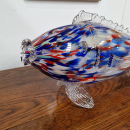 Very Large Mid Century Modern Murano Glass Fish Sculpture