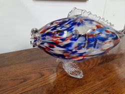 Very Large Mid Century Modern Murano Glass Fish Sculpture | Antique & Vintage | Moonee Ponds Antiques | Australia Wide Delivery