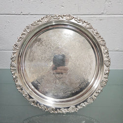 Crusader Reproduction Sheffield Plate/Tray | Antique & Vintage | Moonee Ponds Antiques | Australia Wide Delivery