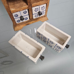 Vintage Hand Made Spice Drawers