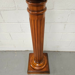 Rustic Blackwood Gun Barrel Pedestal