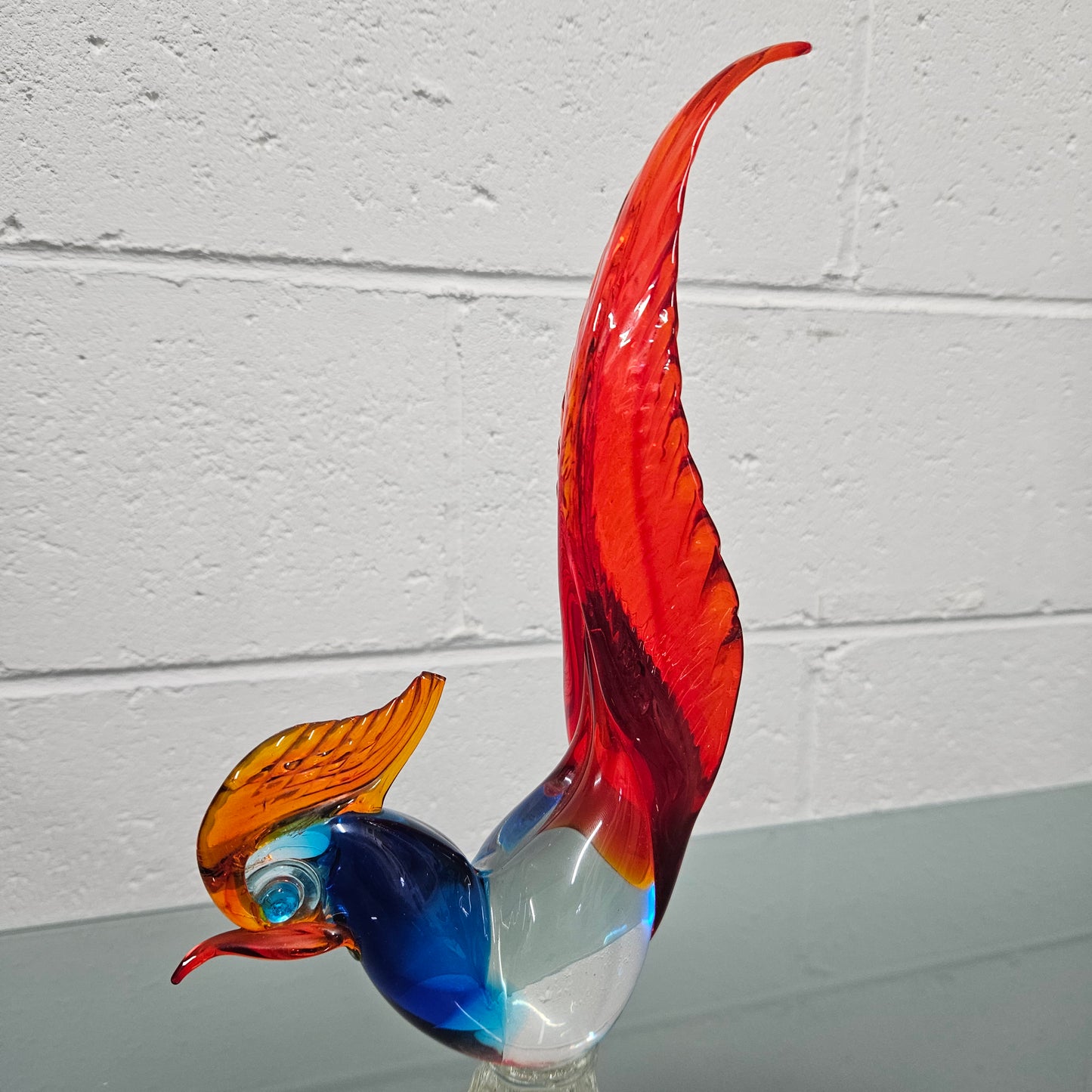 Vintage Murano Glass Pheasant