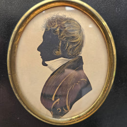 Early 19th Century Regency Period Silhouette