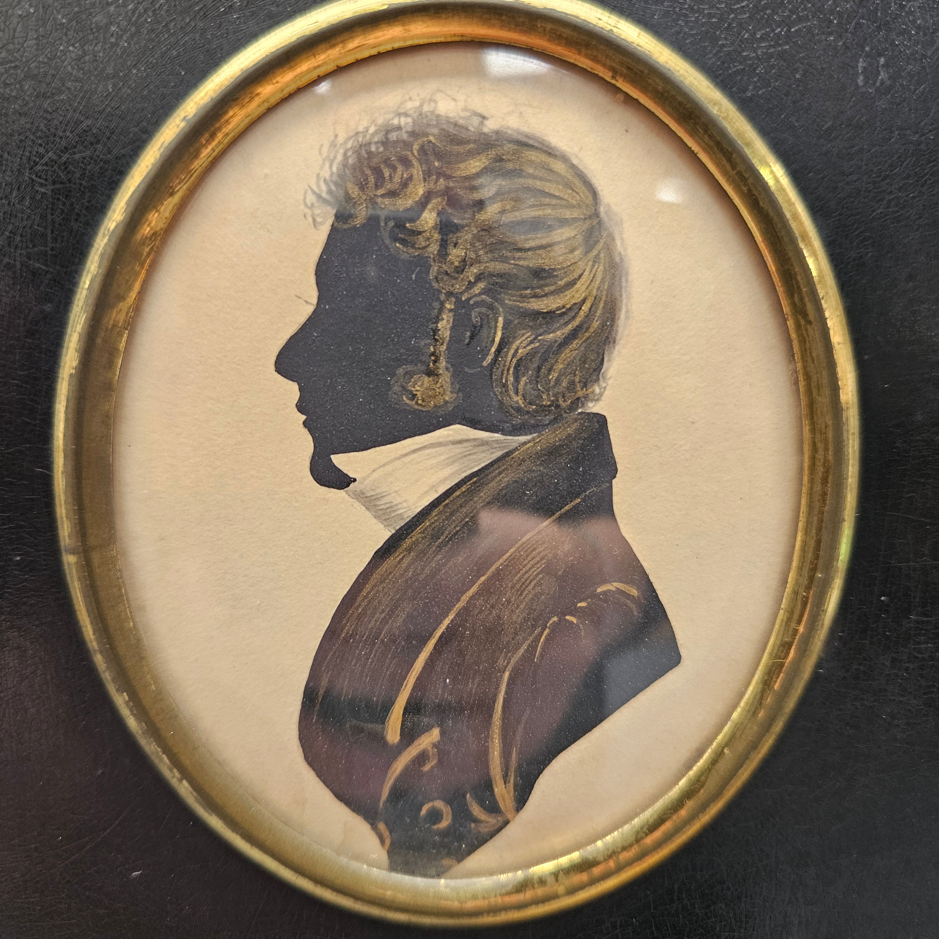 Early 19th Century Regency Period Silhouette | Antique & Vintage | Moonee Ponds Antiques | Australia Wide Delivery