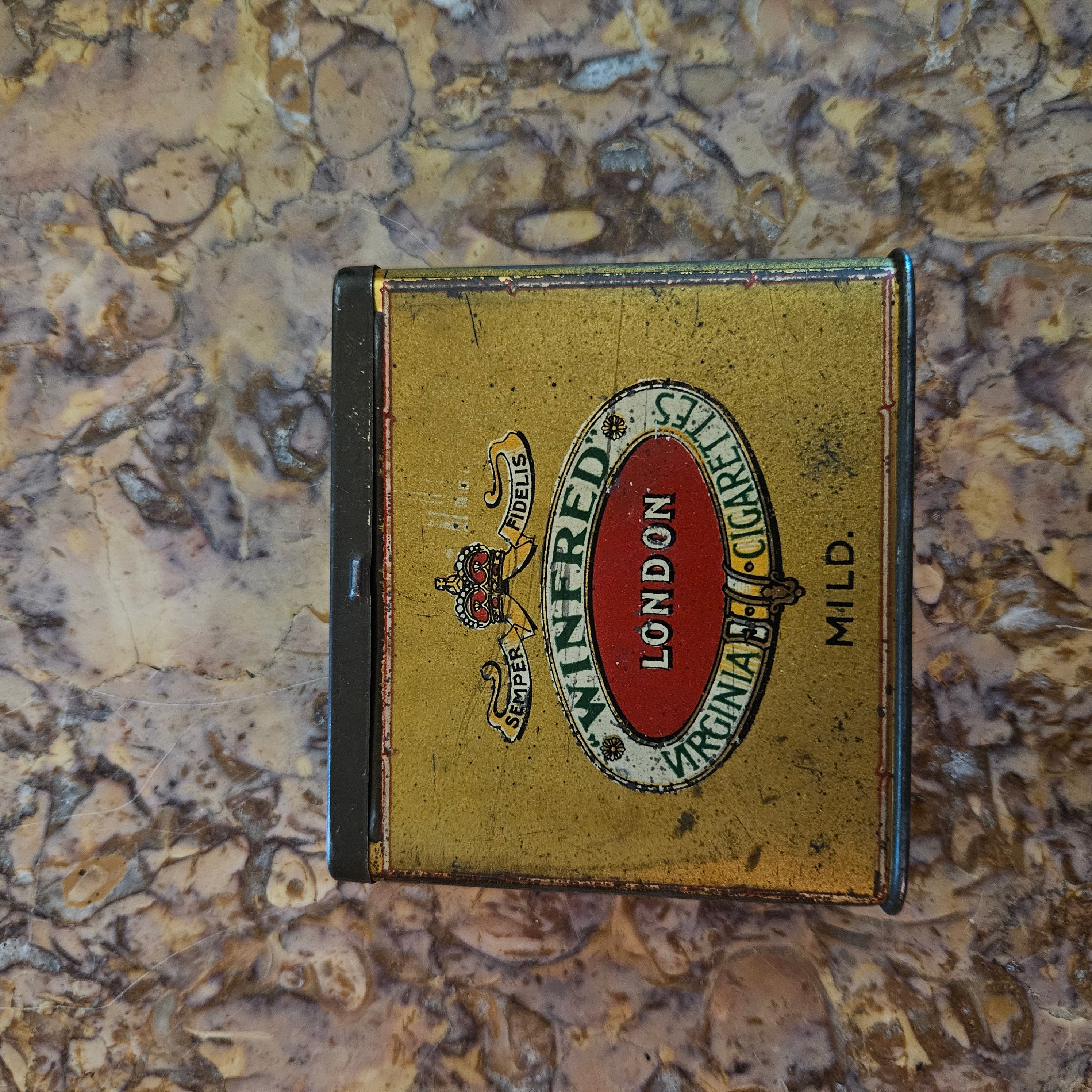 Vintage "Winifred" Cigarette Tin | Antique & Vintage | Moonee Ponds Antiques | Australia Wide