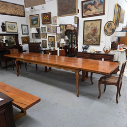 Stunning French Style Extension Dining Table | Antique & Vintage | Moonee Ponds Antiques | Australia Wide Delivery