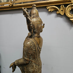 Antique Tibetan Bronze Dipankara Buddha Statue
