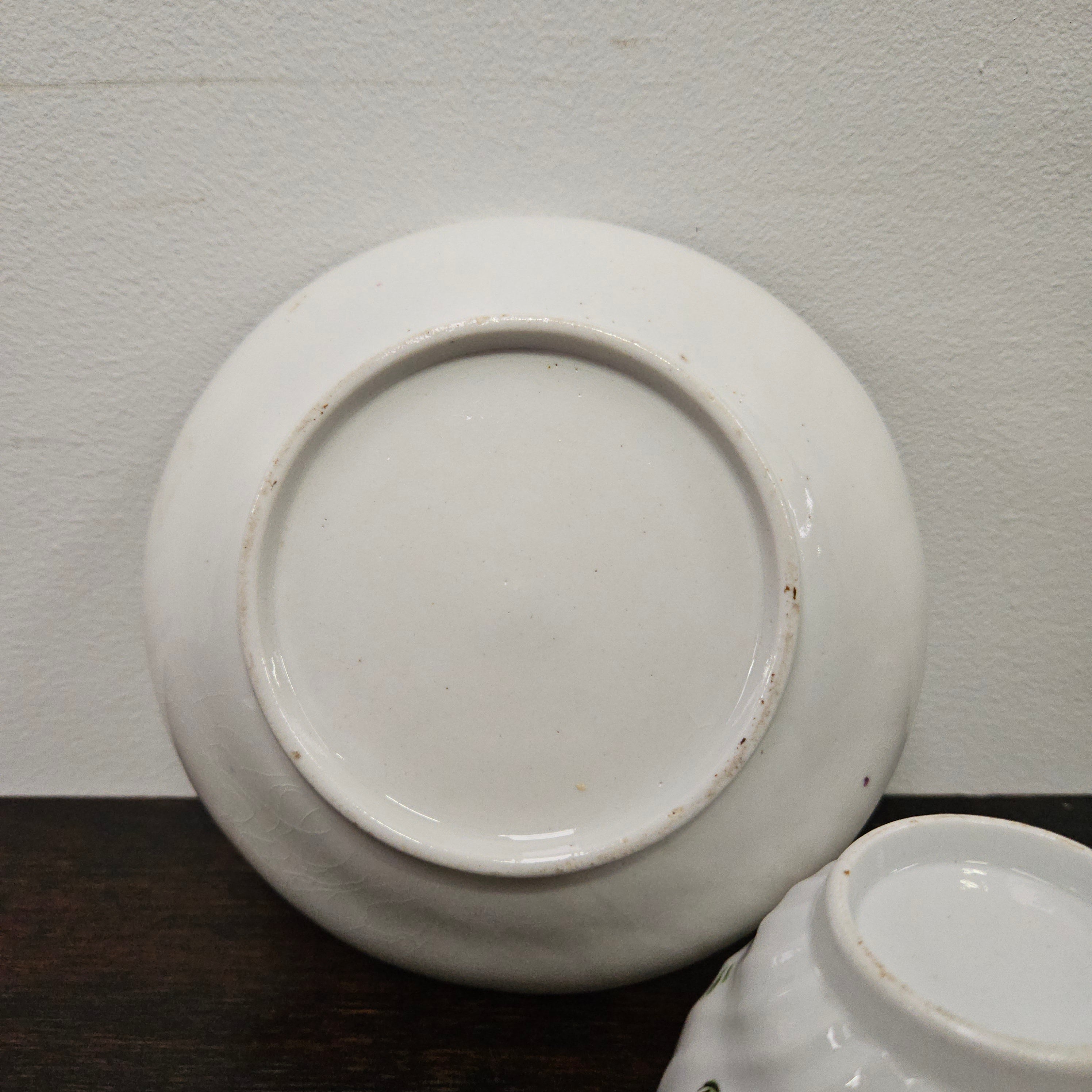 Lowescroft Hand Painted 18th Century Tea Bowl & Saucer | Antique & Vintage | Moonee Ponds Antiques | Australia Wide Delivery