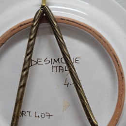 Vintage Desimone Wall Display Plate