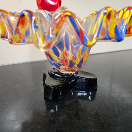 Murano Glass Clown Trinket Bowl