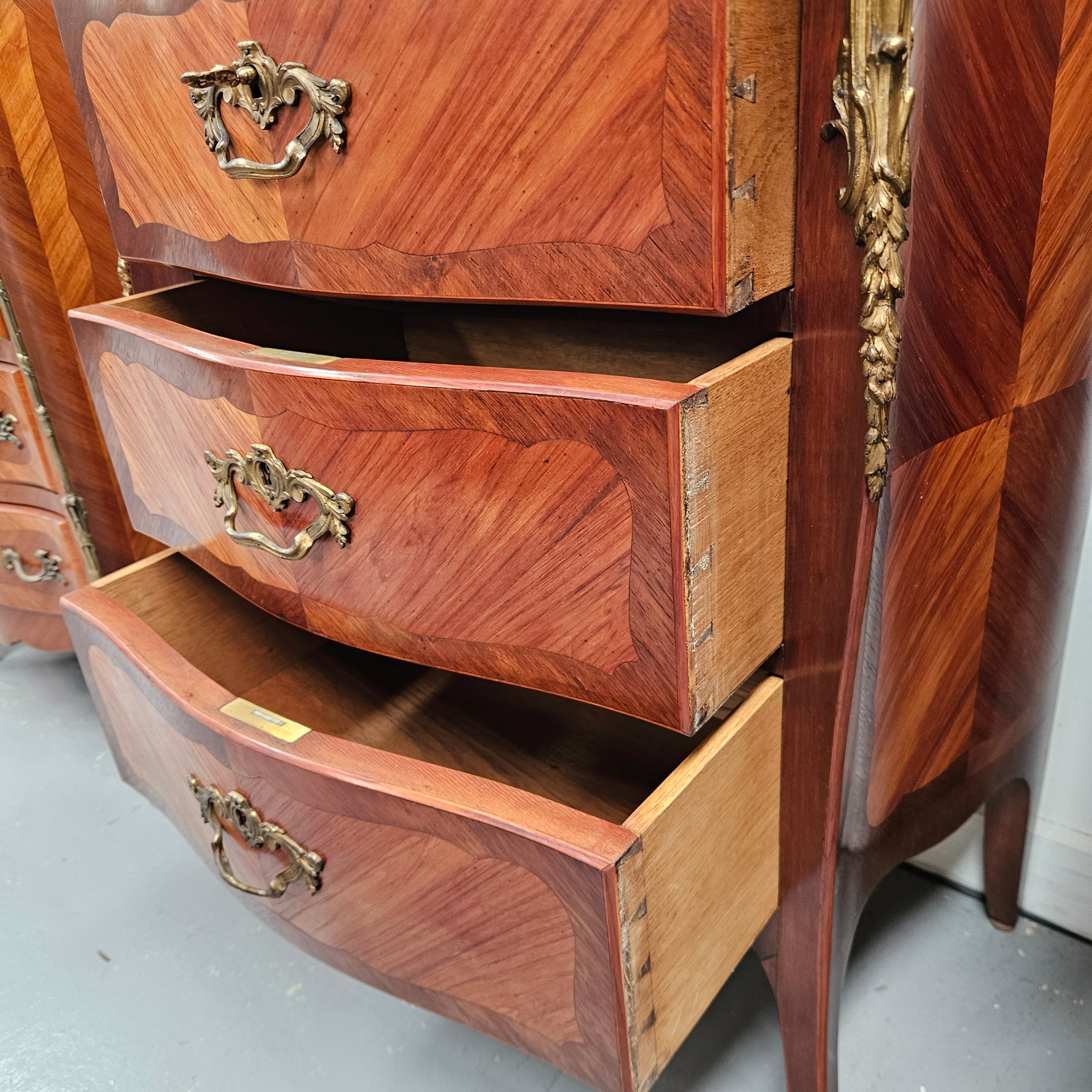 Attractive Louis XVth Style Marble Top Commode of Medium Proportions. | Antique & Vintage | Moonee Ponds Antiques | Australia Wide Delivery