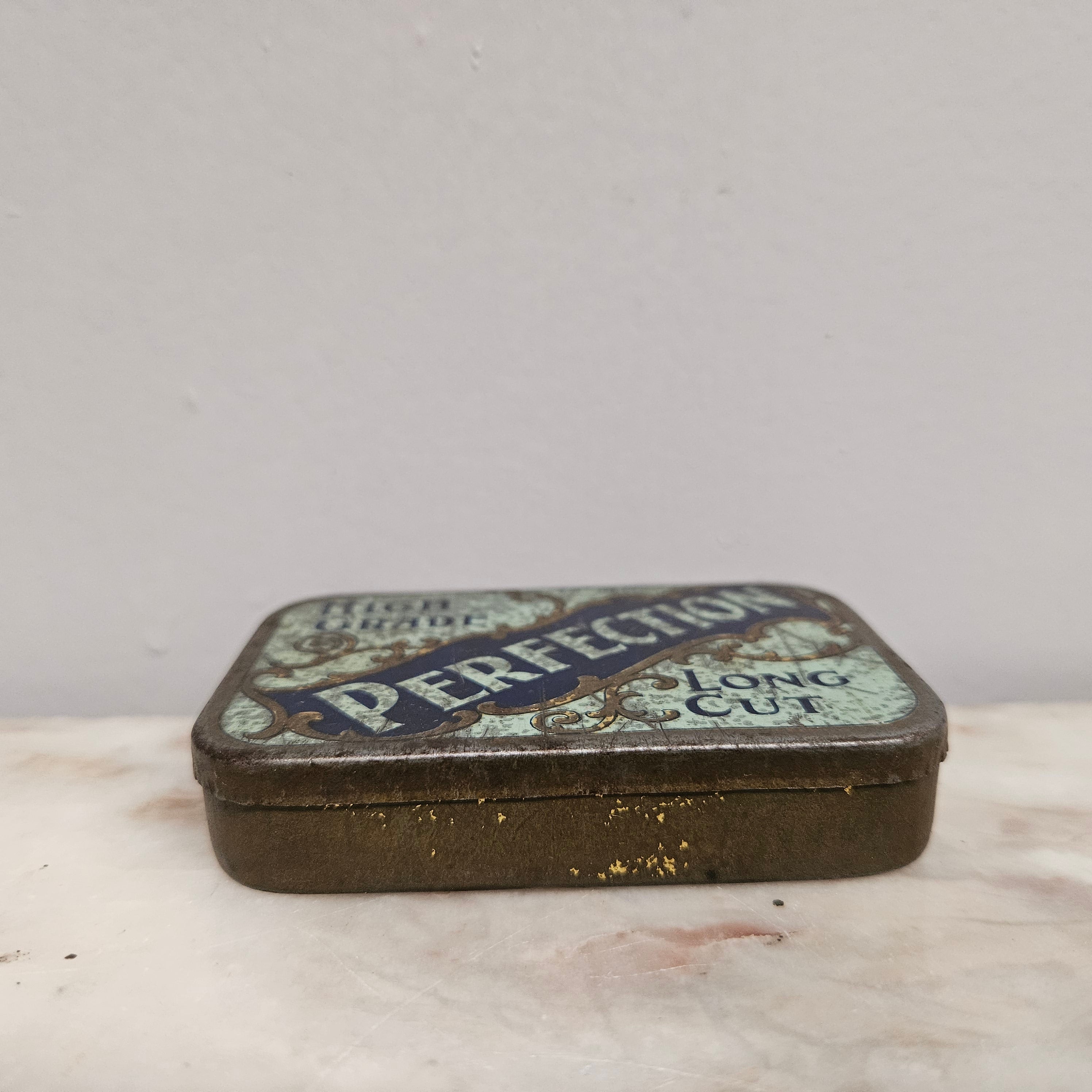 Dudgeon & Arnell (Melbourne, Australia) "Perfection" Long Cut Tobacco Tin 2ozs | Antique & Vintage | Moonee Ponds Antiques | Australia Wide Delivery