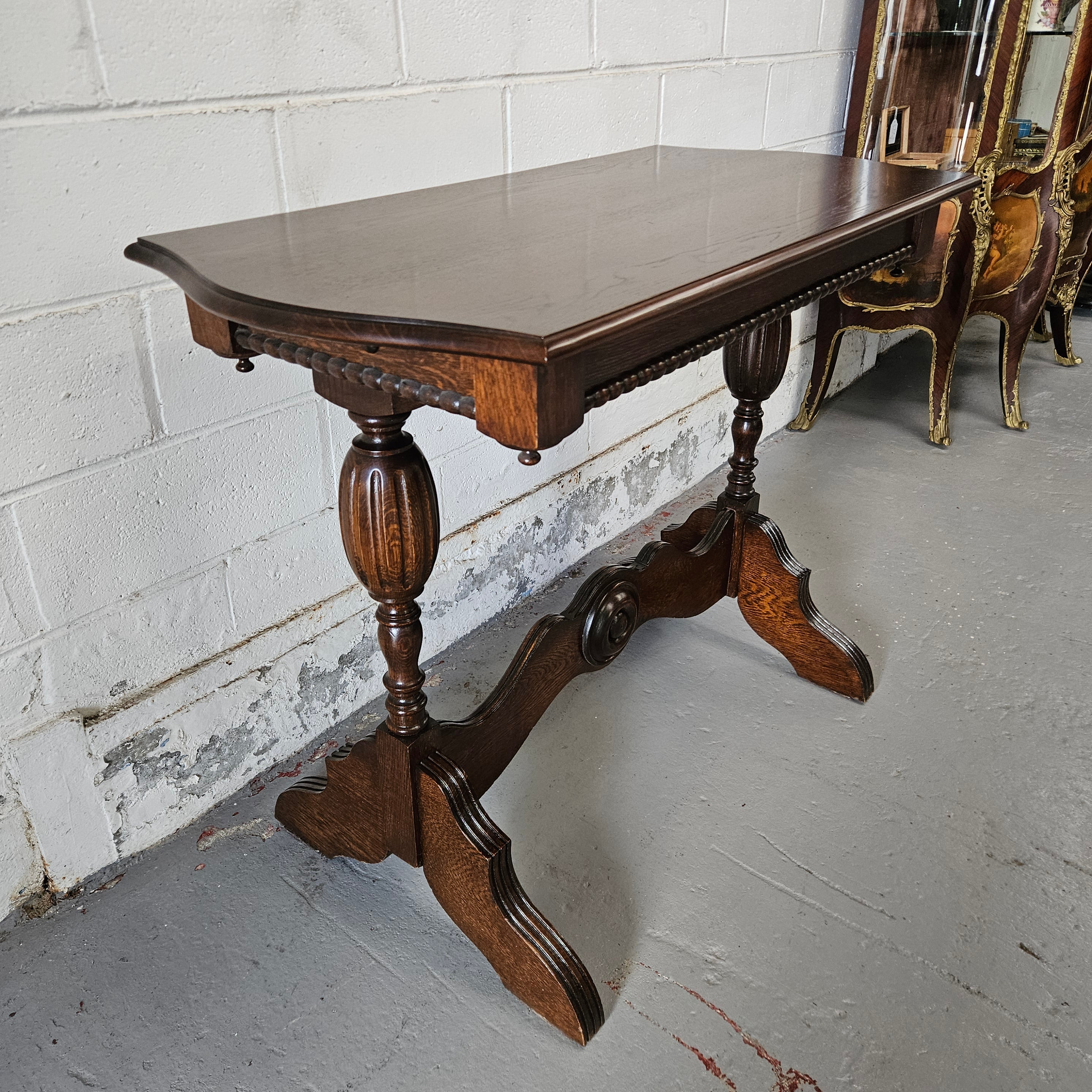 Tudor Style Oak Occasional Table | Antique & Vintage | Moonee Ponds Antiques | Australia Wide