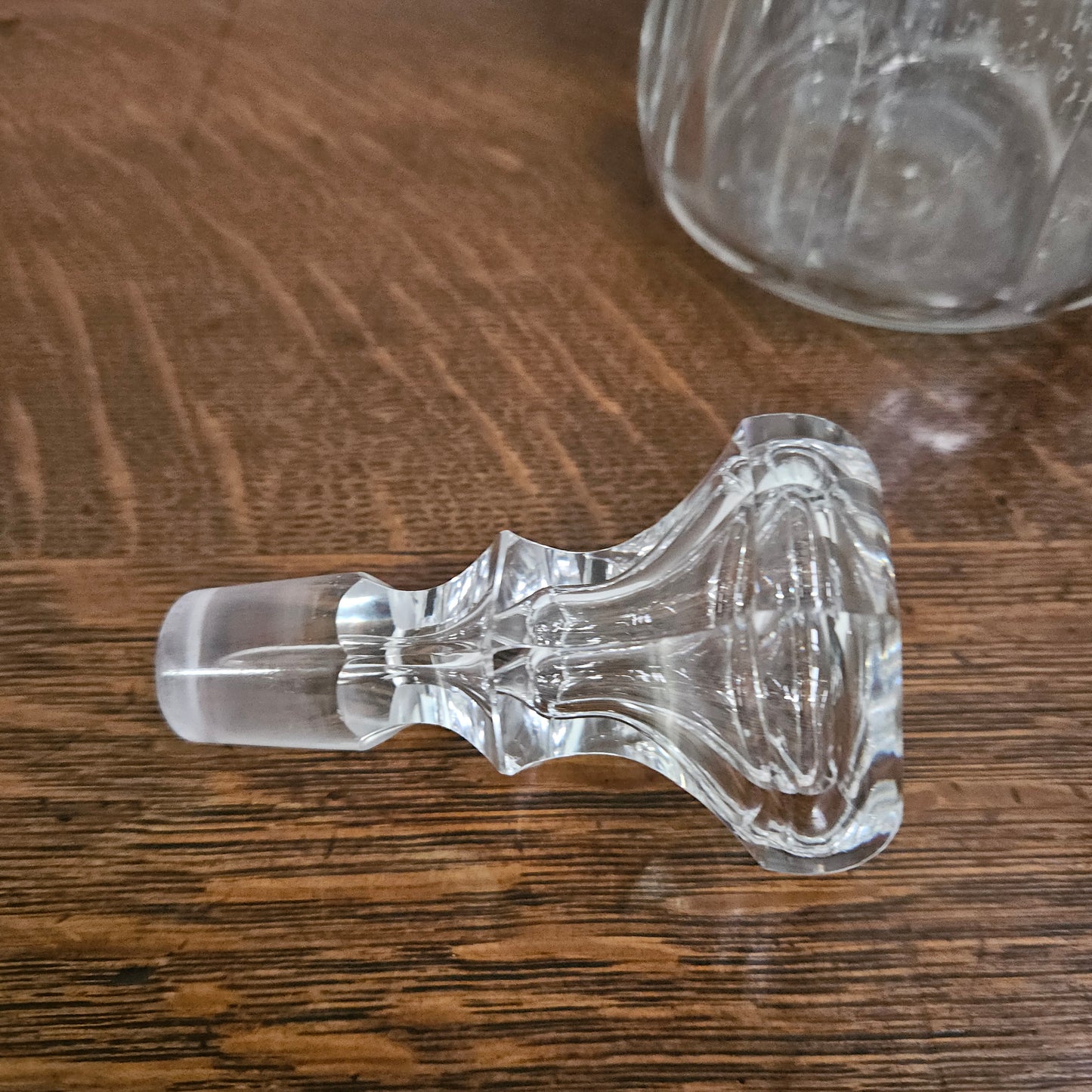 Georgian Cut Glass Decanter