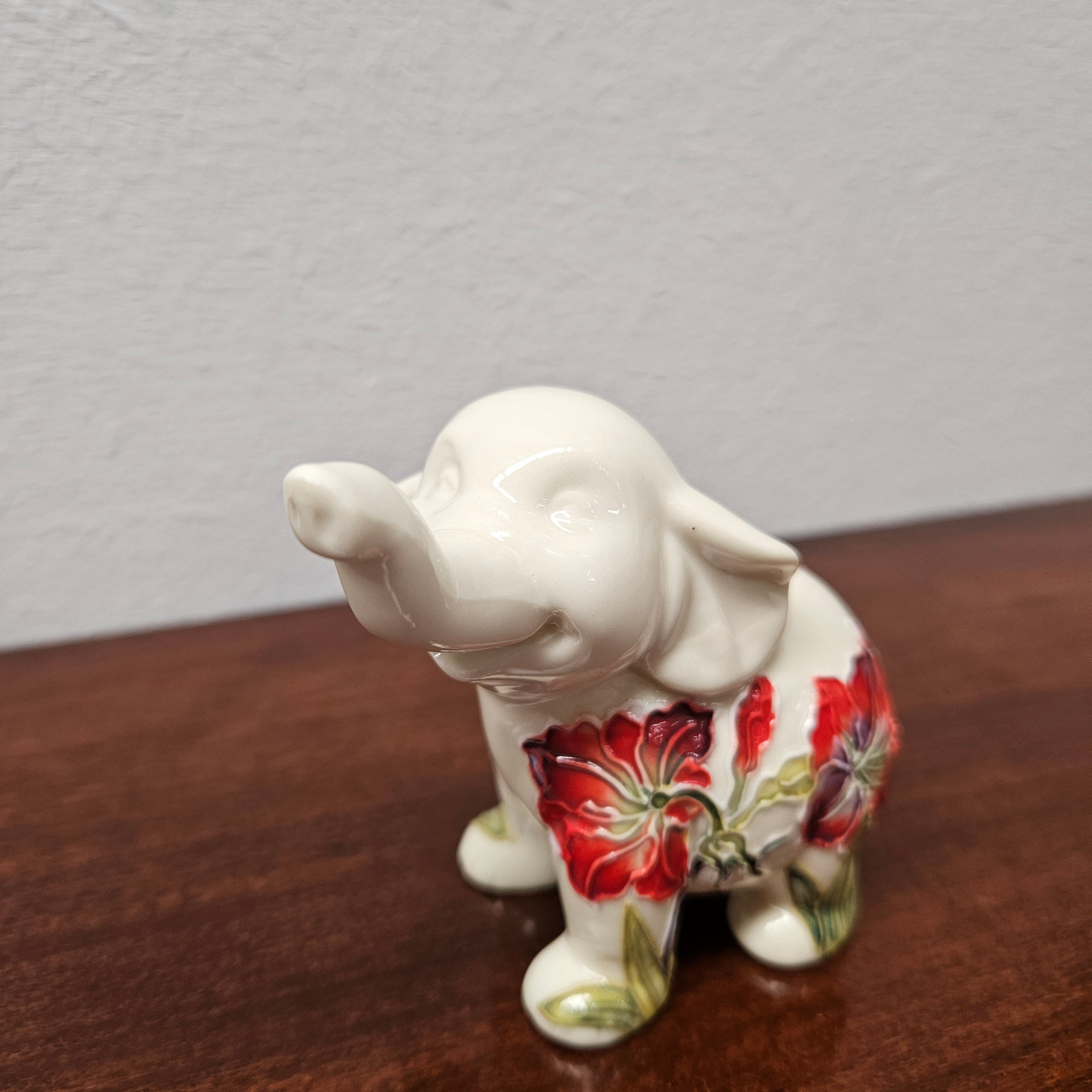 Small Decorated Baby Elephant | Antique & Vintage | Moonee Ponds Antiques | Australia Wide Delivery