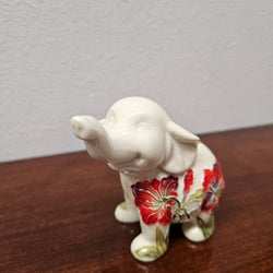 Small Decorated Baby Elephant | Antique & Vintage | Moonee Ponds Antiques | Australia Wide Delivery