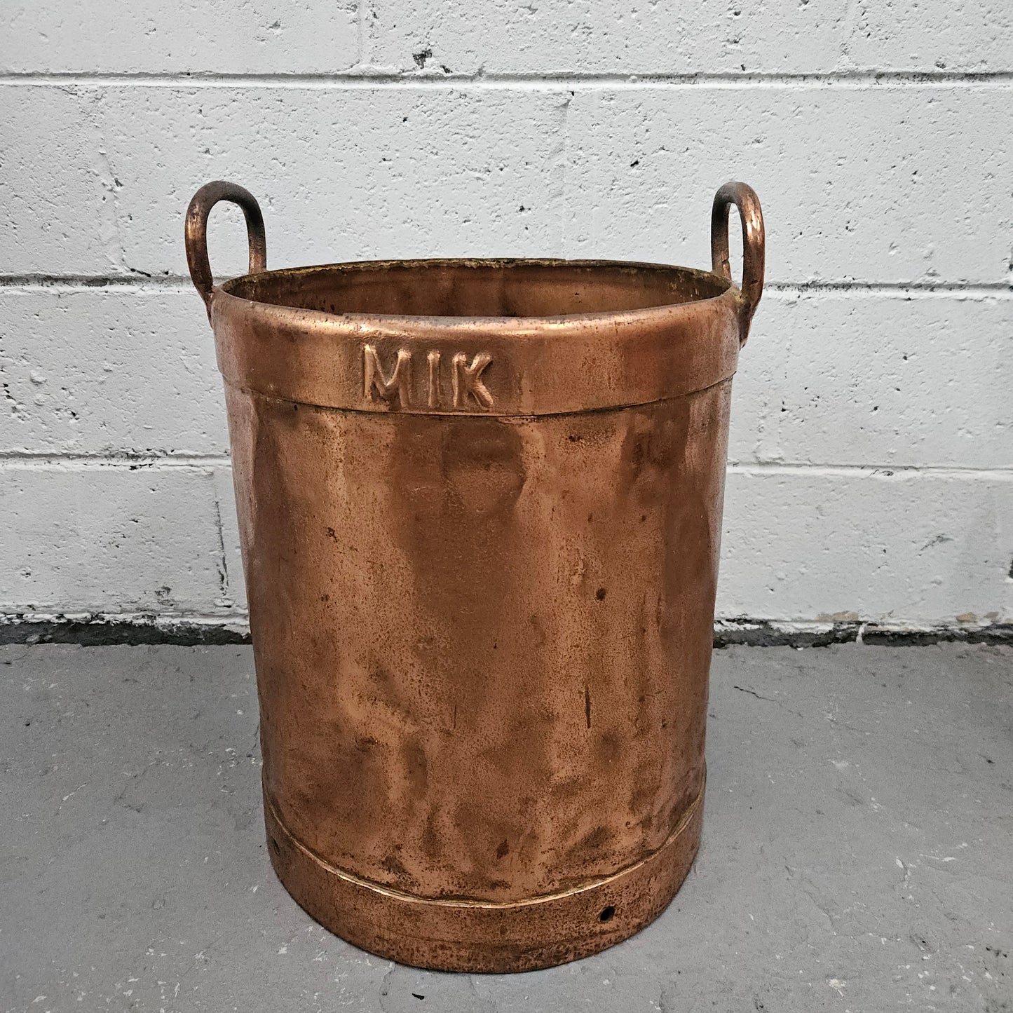 Copper & Brass Umbrella Holder/Container