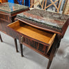 Elegant Pair of French Art Deco Marble Top Bedsides | Antique & Vintage | Moonee Ponds Antiques | Australia Wide Delivery