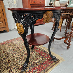 Antique Cast Iron Pub Table | Antique & Vintage | Moonee Ponds Antiques | Australia Wide Delivery