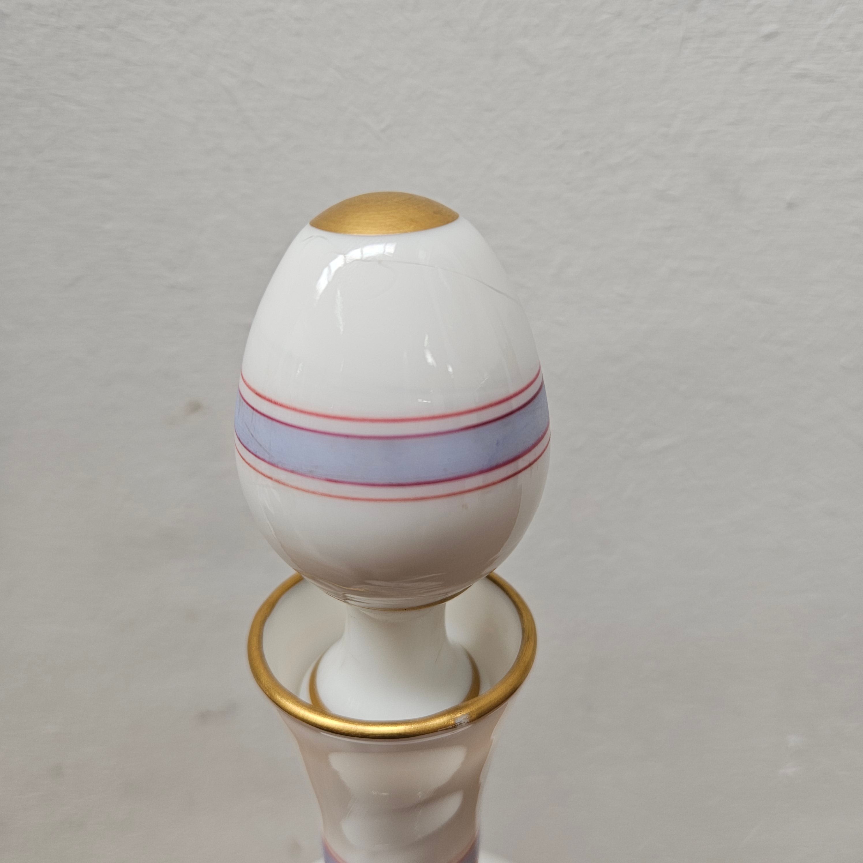 French Opaline Glass Carafe 'Empire Style' | Antique & Vintage | Moonee Ponds Antiques | Australia Wide Delivery
