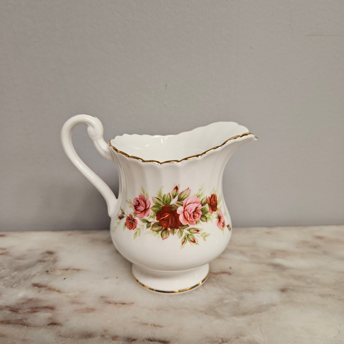Vintage Royal Standard 'English Rose' Milk Jug
