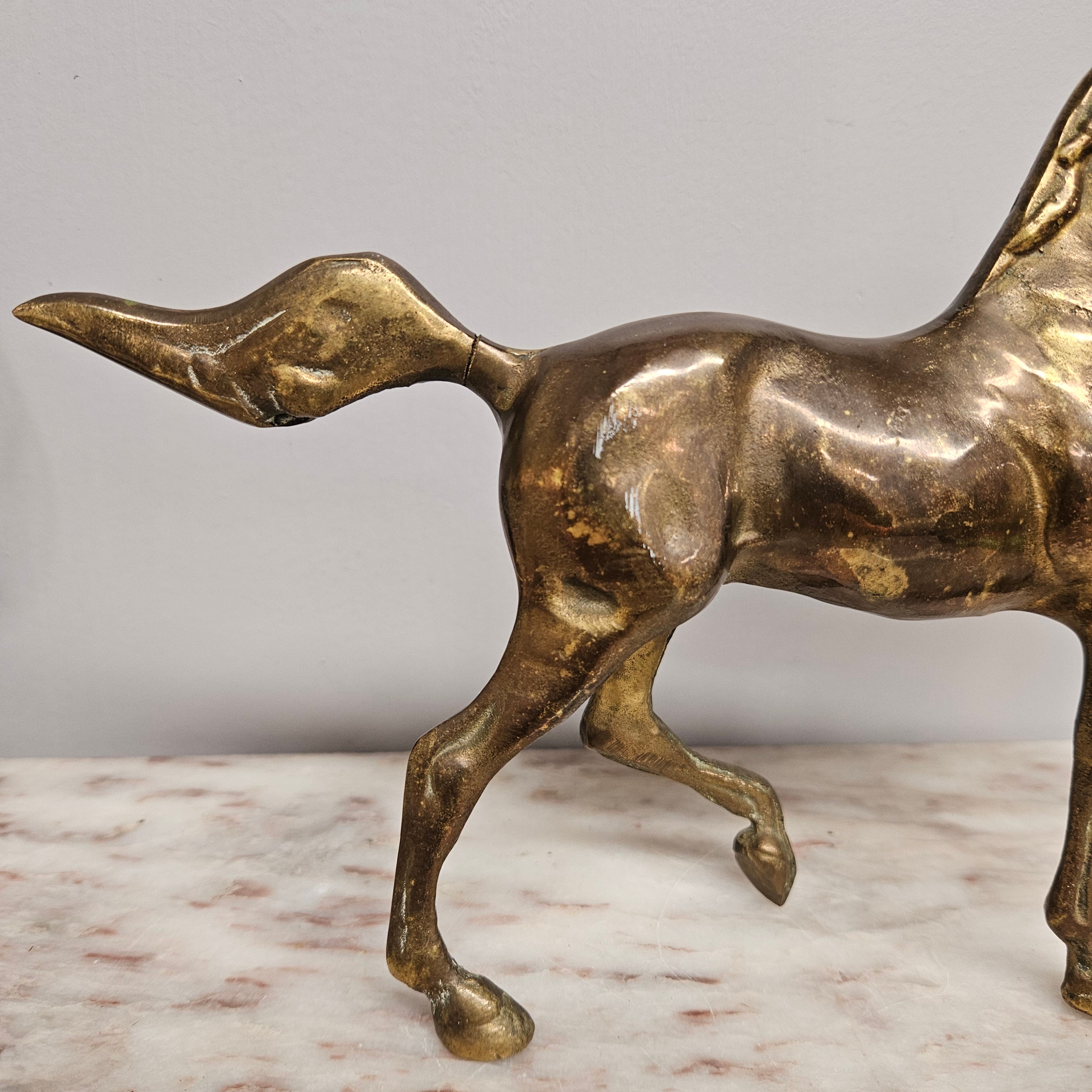 Vintage Bronze Prancing Horse | Antique & Vintage | Moonee Ponds Antiques | Australia Wide Delivery