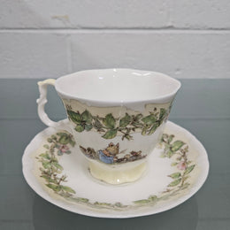 Brambly Hedge 'Spring' Tea Cup & Saucer