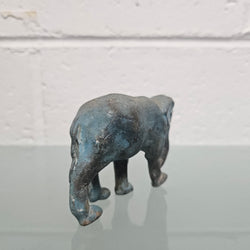 Vintage Bronze Verdigris Patina Elephant | Antique & Vintage | Moonee Ponds Antiques | Australia Wide Delivery