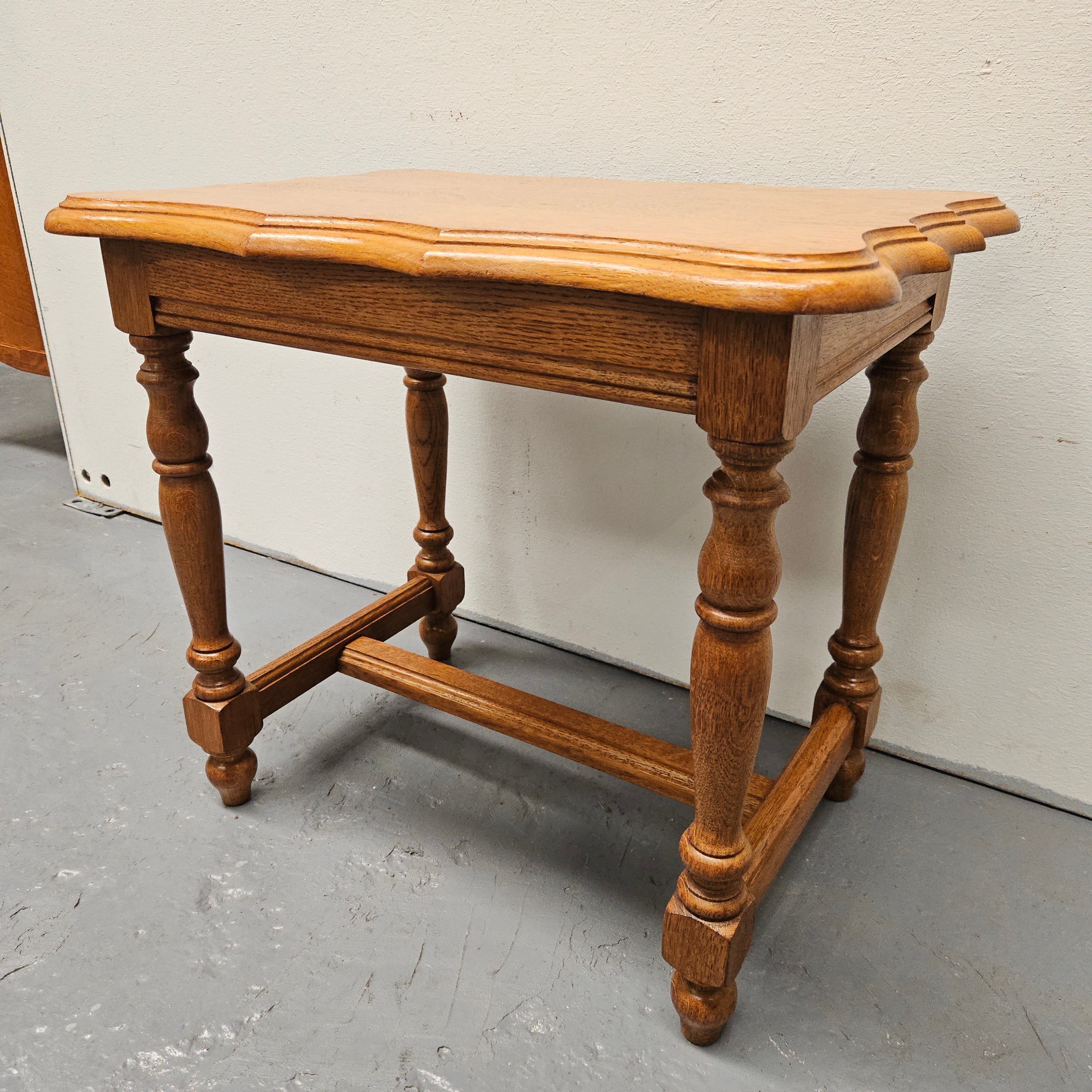 French Provincial Oak Small Side Table | Antique & Vintage | Moonee Ponds Antiques | Australia Wide Delivery
