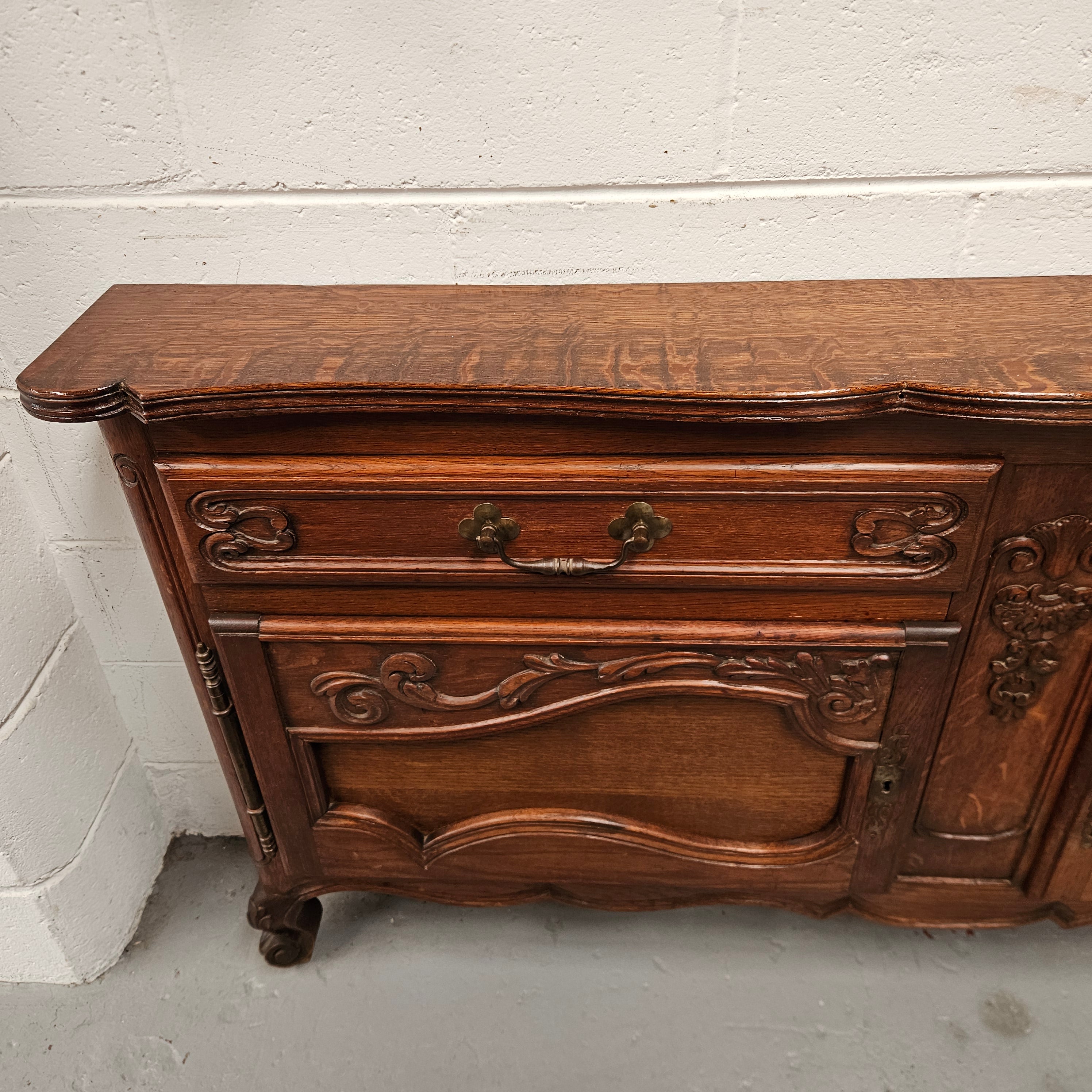 Louis XVth Style Custom Narrow Side Cabinet/Sideboard | Antique & Vintage | Moonee Ponds Antiques | Australia Wide