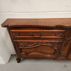 Louis XVth Style Custom Narrow Side Cabinet/Sideboard | Antique & Vintage | Moonee Ponds Antiques | Australia Wide Delivery