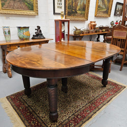 Queensland Coachwood Extension Table | Antique & Vintage | Moonee Ponds Antiques | Australia Wide Delivery