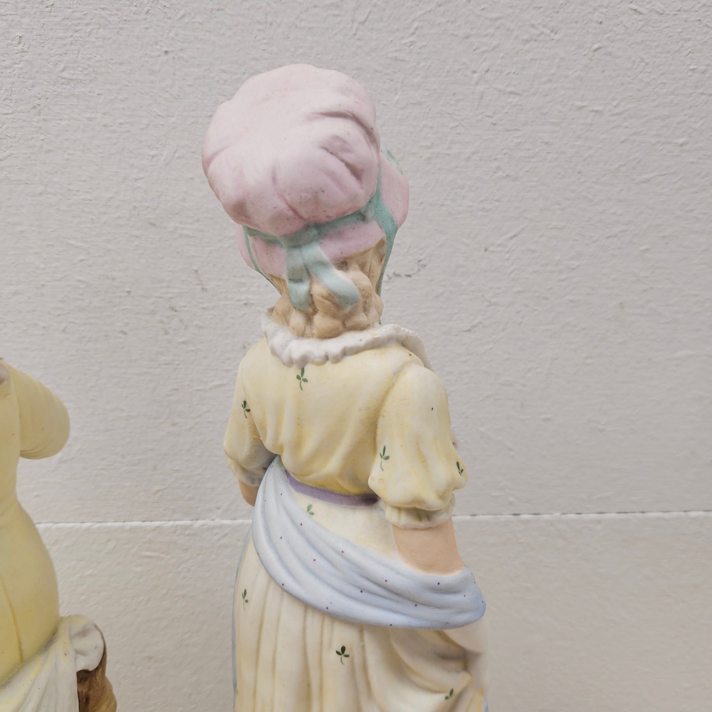 Pair Of Victorian Bisque Figures