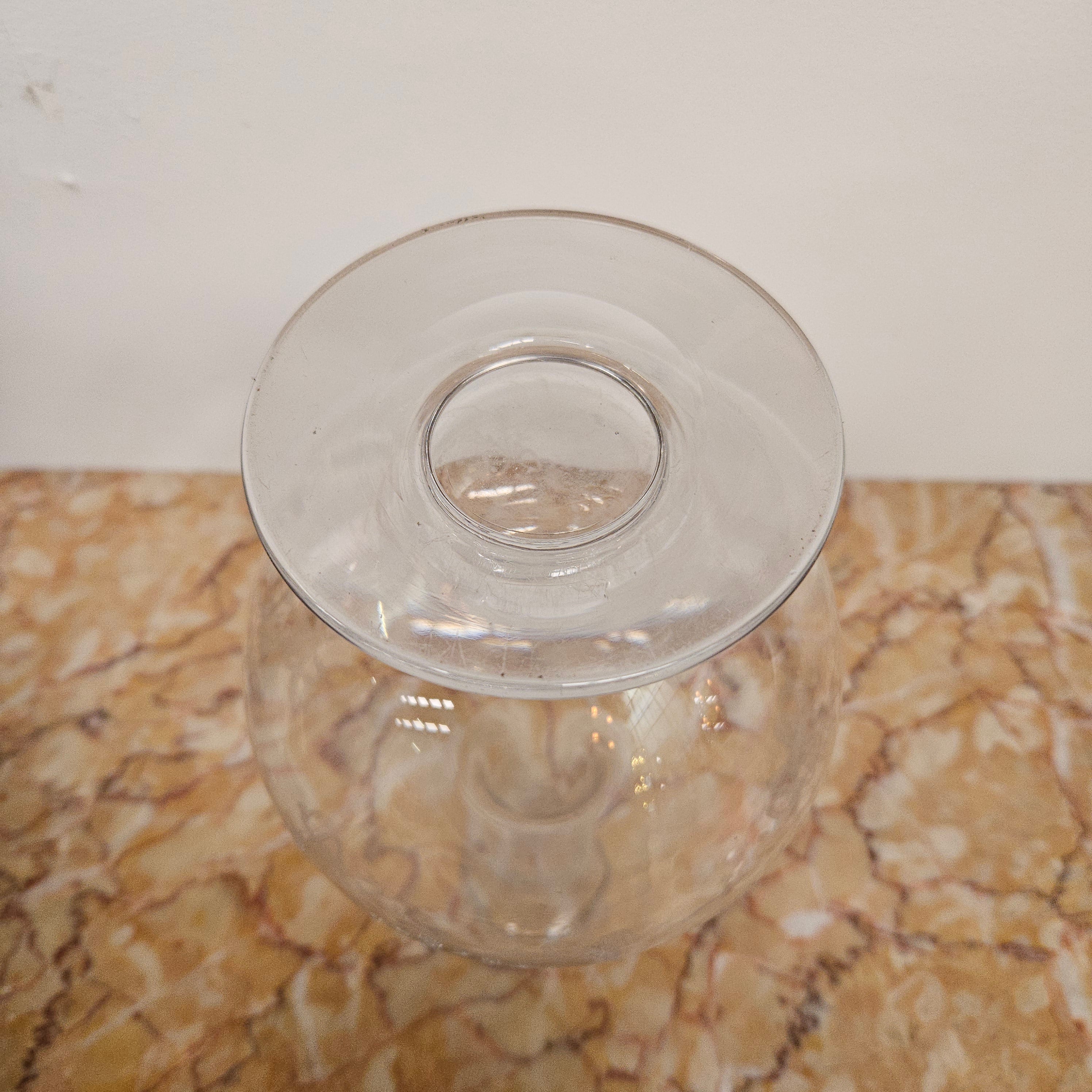 Large Crystal Glass Victorian Decanter | Antique & Vintage | Moonee Ponds Antiques | Australia Wide Delivery