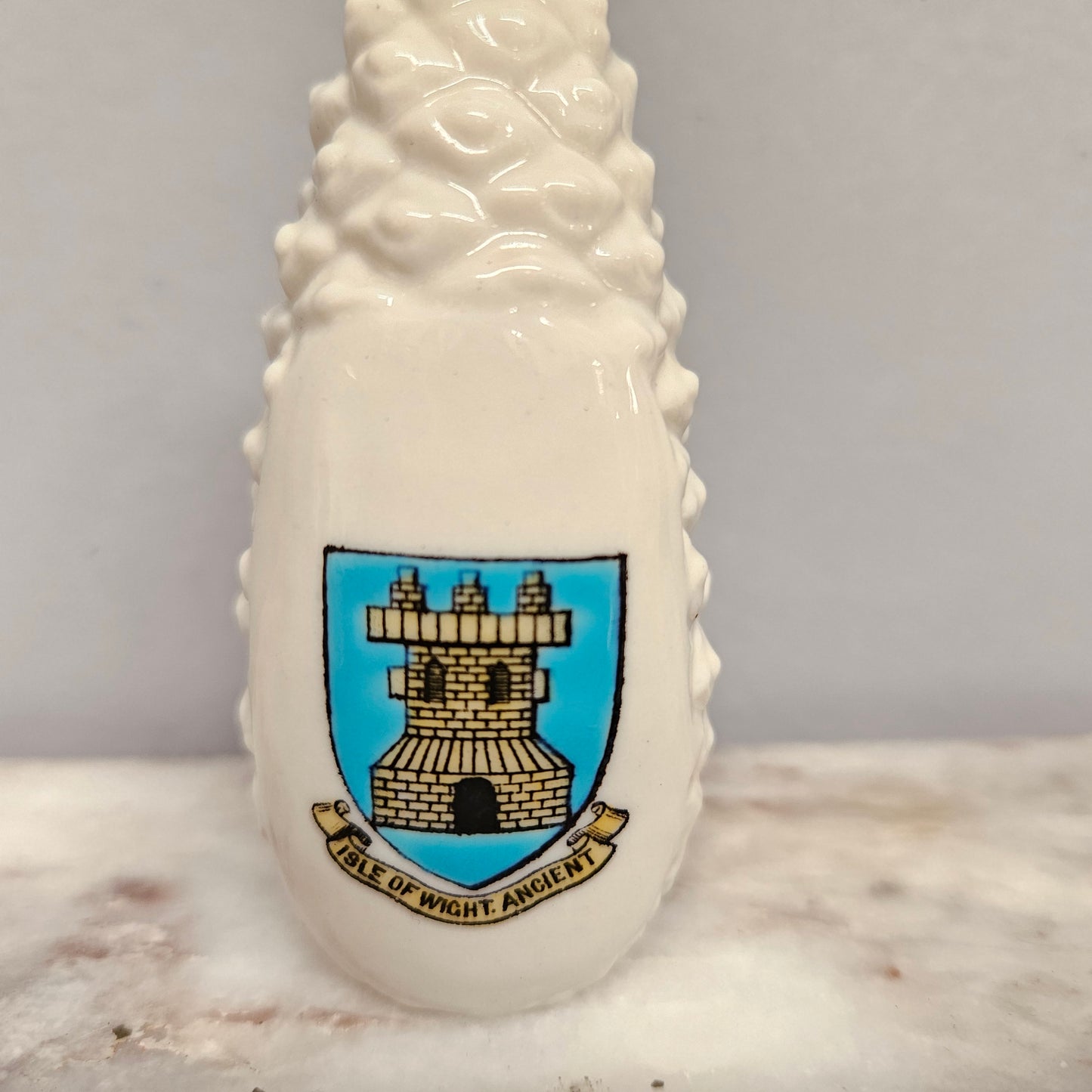 W.H.Goss Crested China Pinecone