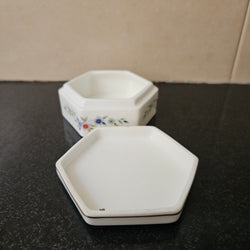 Pretty Floral Wedgwood Trinket Box | Antique & Vintage | Moonee Ponds Antiques | Australia Wide Delivery