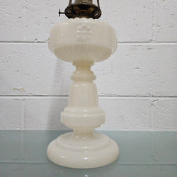 Antique Milk Glass Kero Lamp | Antique & Vintage | Moonee Ponds Antiques | Australia Wide Delivery