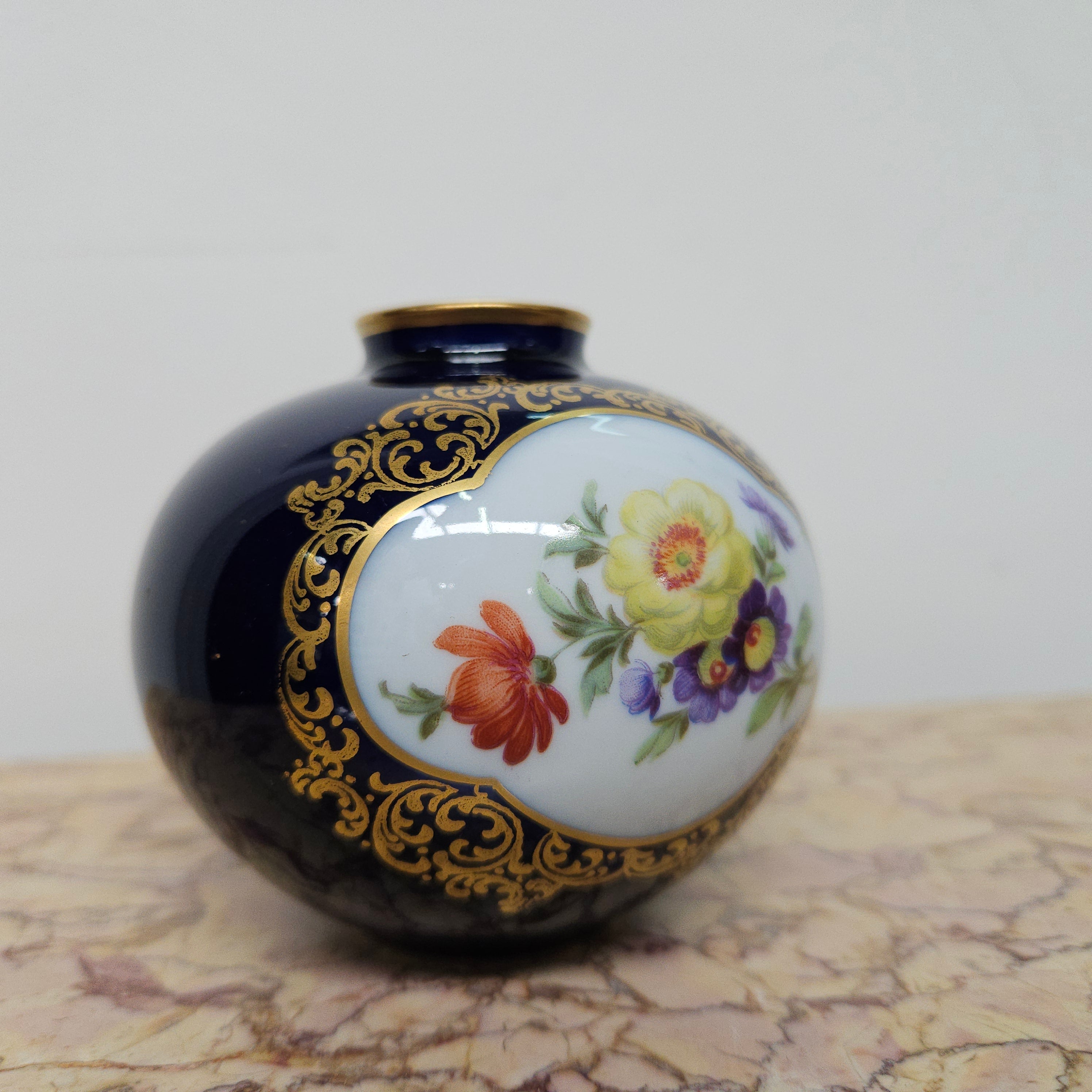 Echt Cobalt Made in Germany Vase | Antique & Vintage | Moonee Ponds Antiques | Australia Wide Delivery