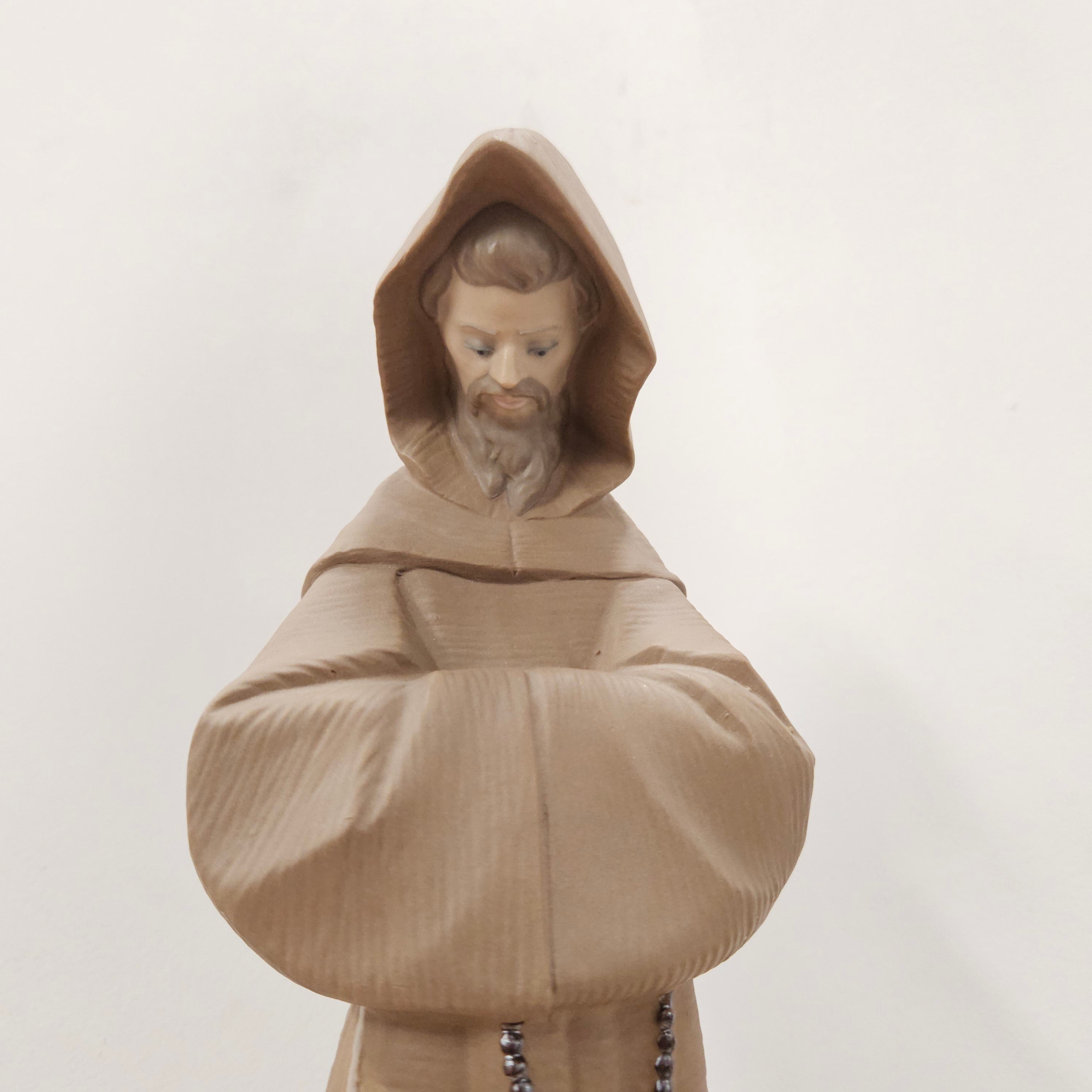 Lladro Franciscan Monk Figurine | Antique & Vintage | Moonee Ponds Antiques | Australia Wide Delivery