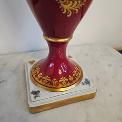 Comtesse Porcelain Rose Floral Lamp | Antique & Vintage | Moonee Ponds Antiques | Australia Wide Delivery