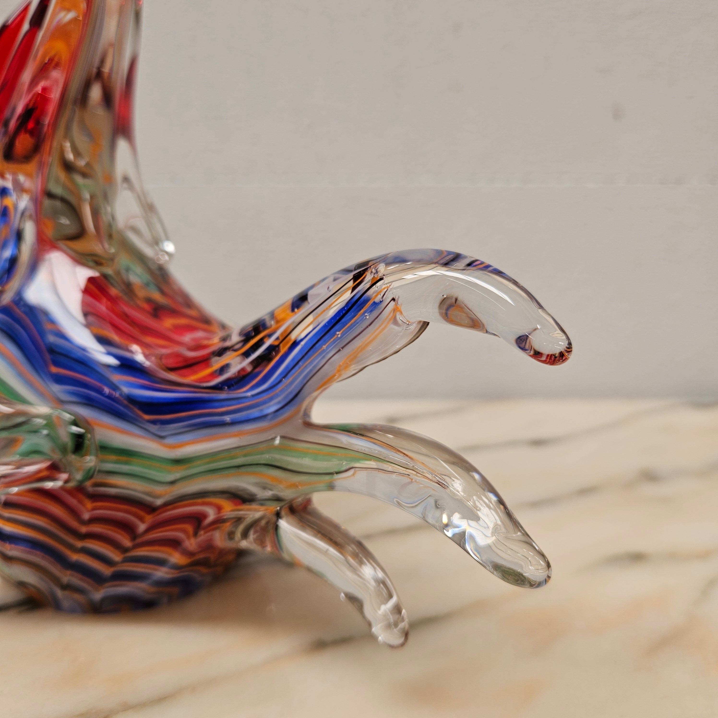 Vintage Art Glass Rooster | Antique & Vintage | Moonee Ponds Antiques | Australia Wide
