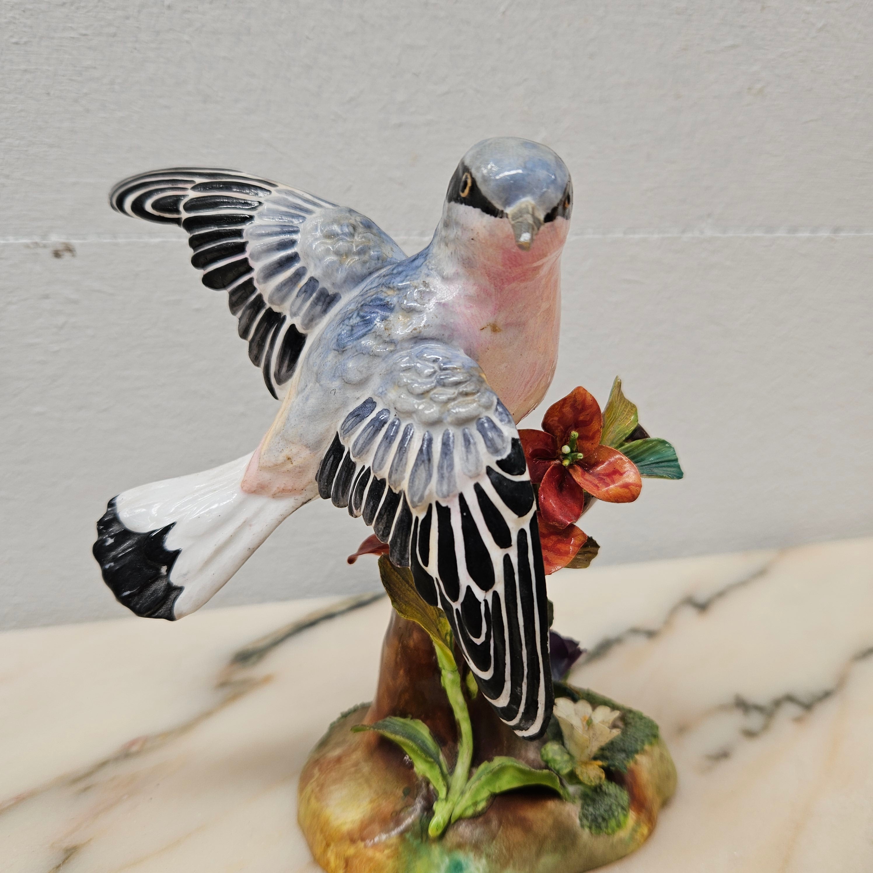 Crown Staffordshire Bird Figurine Signed J T Jones. | Antique & Vintage | Moonee Ponds Antiques | Australia Wide Delivery