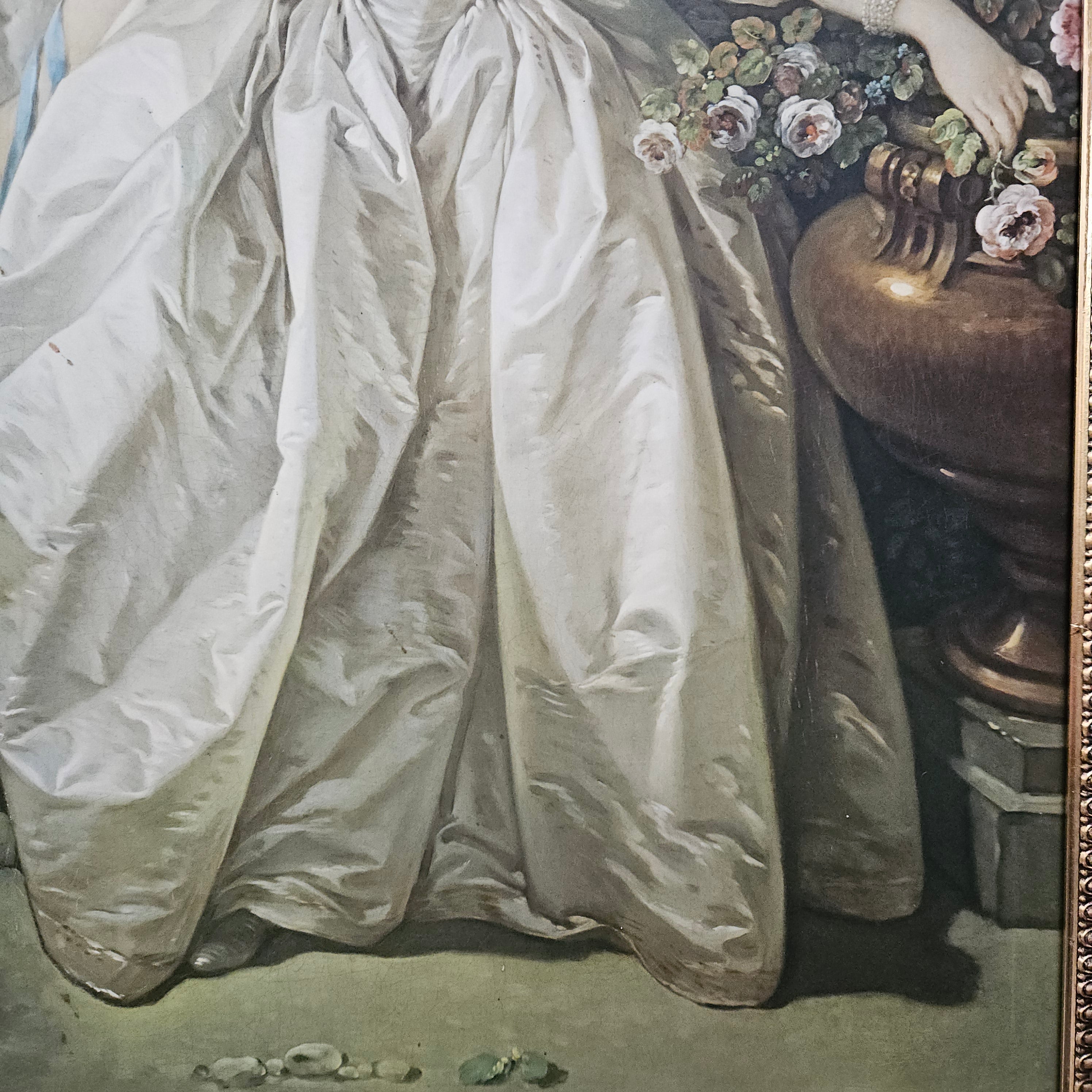 Decorative Framed Madame Bergeret Print | Antique & Vintage | Moonee Ponds Antiques | Australia Wide Delivery