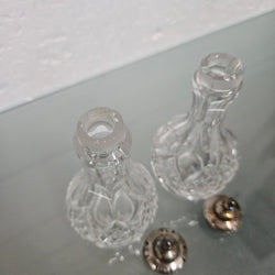 Antique Pair Of Cut Glass Bottles | Antique & Vintage | Moonee Ponds Antiques | Australia Wide Delivery